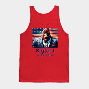 Bigfoot for President Tank Top